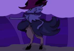 Eu vou criar uma arte de um monstrinho fofo para você