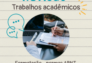Eu vou revisar e corrigir seu texto ou relatório acadêmico.