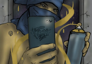 Eu vou fazer Arte digital com sua imagem e personalidade