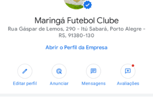 Eu vou colocar sua empresa no Google.