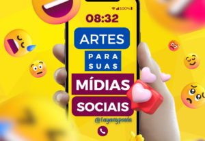 Eu vou fazer a mídia para suas redes sociais.