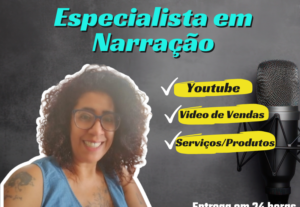 Eu vou gravar áudios que você precisar