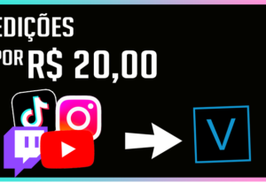 Eu vou editar vídeos para sua divulgação