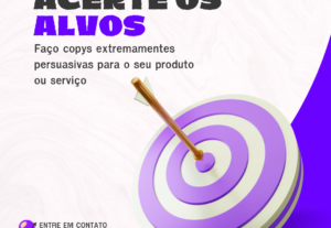 Eu vou criar copys persuasivas para o seu produto ou serviço