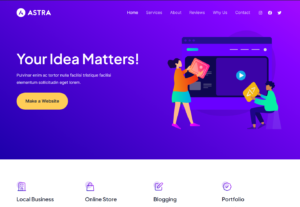 Eu vou fazer seu site em wordpress