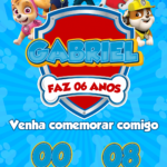 Eu vou fazer seu convite personalizado para momentos mágicos