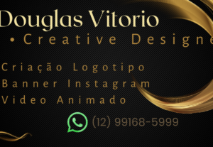 Eu vou criar seu logotipo ou melhorar o seu logotipo