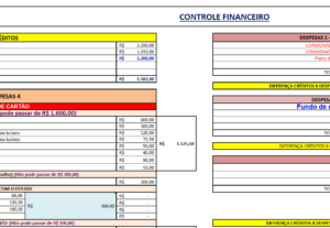 Eu vou Criar e formatar sua planilha financeira