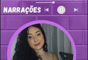 Eu vou gravar vídeos, áudios ou narrações