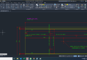 Eu vou cotar o seu projeto no AutoCAD