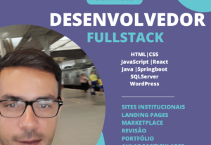 Eu vou fazer seu site ou landing page