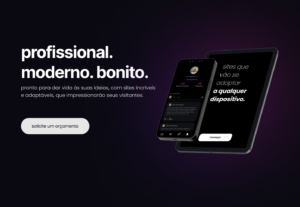 Eu vou fazer Site institucional, portfólio ou loja