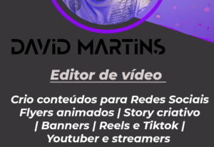 Eu vou editar seus vídeos para engajar redes sociais