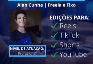 Eu vou aprimorar seus vídeos com edição profissional