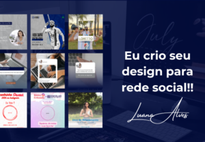 Eu vou criar design para seu Instagram