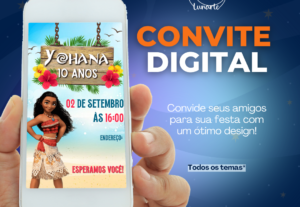 Eu vou criar o convite do seu evento