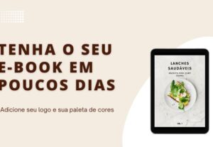 Eu vou fazer o seu e-book para você vender.