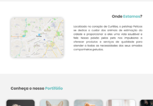Eu vou criar o design de site para você/sua marca.