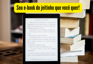 Eu vou diagramar seu e-book para seus projetos