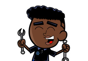 Eu vou desenhar você no traço do desenho dos Padrinhos Mágic...