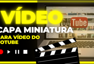 Eu vou Criar a capa poderosa para a miniatura de seu vídeo