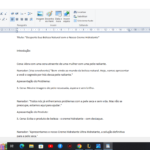 Eu vou Criar um roteiro para um video seu organizado
