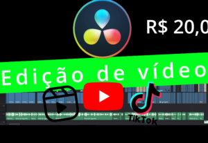 Eu vou editar seu vídeo da melhor forma que eu puder