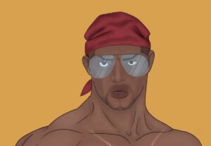 Eu vou fazer uma arte digital para você.