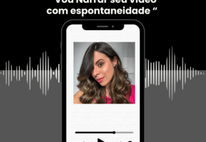 Eu vou gravar áudio para seu vídeo de forma espontânea