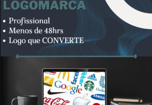 Eu vou criar uma LOGO profissional para sua MARCA
