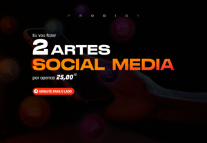 Eu vou fazer 2 artes Social Media de qualquer nicho