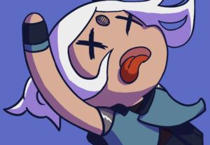 Eu vou fazer um emote de qualquer personagem/pessoa pra você