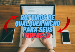 Eu vou fazer roteiros de qualquer nicho para seus vídeos