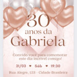 Eu vou fazer um convite perfeito para seu aniversário