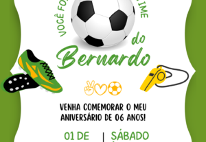 Eu vou fazer convites do seu gosto para o seu evento.
