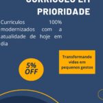 Eu vou fazer seu curriculo de forma certa e atrativa