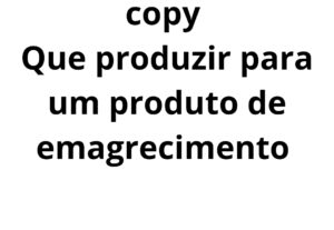 Eu vou fazer uma copy para você , para páginas etc...
