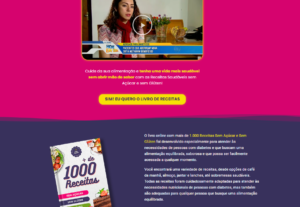 Eu vou fazer uma página de vendas para o seu infoproduto.