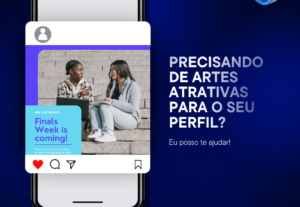 Eu vou fazer artes para suas redes sociais.