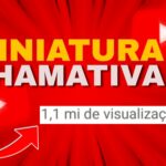 Eu vou fazer 2 thumbnails personalizadas por apenas 20 reais