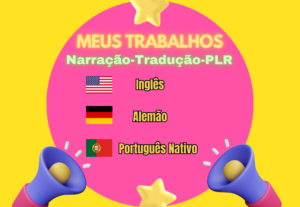 Eu vou Traduzir em Alemão/Ingles/Portugues Perfeitamente
