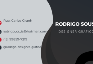 Eu vou Criar o Seu Cartão de Visita, ou Seu Logotipo, e Bann...