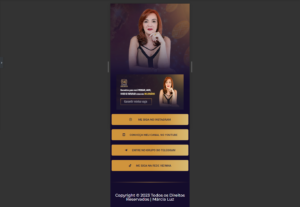 Eu vou criar uma landing page com designer moderno.