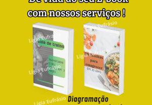 Eu vou diagramar o seu E-book Impressionantes