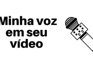 Eu vou fazer a locução/narração que você precisa.
