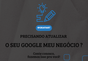 Eu vou atualizar seus dados do Google meu negócio.