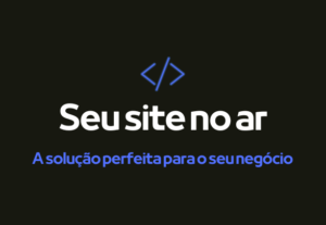 Eu vou criar seu site, landing page ou página de captura