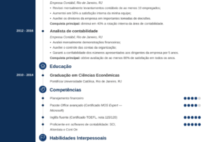 Eu vou montar seu currículo em 24 horas.