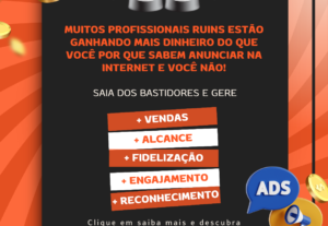 Eu vou fazer criativo para o seu anúncio