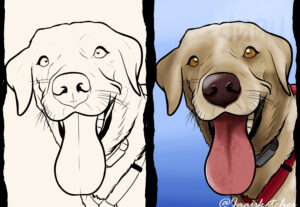 Eu vou Criar ilustrações de fotos com qualidade profissional...